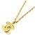 Collana Chanel dorata con pendente D'oro - vista 3