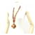 Collana Chanel marrone  - vista 6