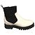 Free Lance Oly Synth Botines Chelsea Charol Negro Blanco