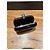 Alexander McQueen Clutch Skull in pelle vernice nera Nero - vista 8