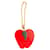 Red Hermès Apple-Shaped Keyring  - view 2