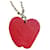 Red Hermès Apple-Shaped Keyring  - view 3