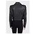 Balmain Cropped Lamb Leather Jacket - Gold Zipper Sz.36 Pre-owned - view 2