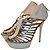 Autre Marque Graue High-Heel Riemchensandalen aus Hirschleder