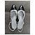 Timeless Sandalias slingback de punta cuadrada en cuero negro/plata Chanel Talla 36 - vista 12