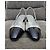 Timeless Sandalias slingback de punta cuadrada en cuero negro/plata Chanel Talla 36 - vista 2