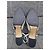 Timeless Sandalias slingback de punta cuadrada en cuero negro/plata Chanel Talla 36 - vista 20