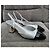 Timeless Sandalias slingback de punta cuadrada en cuero negro/plata Chanel Talla 36 - vista 3