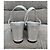 Timeless Sandalias slingback de punta cuadrada en cuero negro/plata Chanel Talla 36 - vista 7