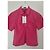 Camicia Zapa rosa con volant maniche corte - vista 2