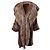 Emanuel Ungaro Laura Graziani Alta Moda Cappotto Couture En Tejidos Ungaro Première Paris Castaño