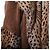 Emanuel Ungaro Laura Graziani Alta Moda Cappotto Couture En Tejidos Ungaro Première Paris Castaño - vista 5