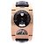 Orologio De Grisogono FG ONE N04 019281 18k PG x Leather AT con quadrante nero