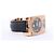 Orologio De Grisogono FG ONE N04 019281 18k PG x Leather AT con quadrante nero - vista 4