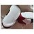 Scarpine Gucci mis.17 in pelle bianca con strisce Web Bianco Rosso Verde - vista 12