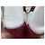 Scarpine Gucci mis.17 in pelle bianca con strisce Web Bianco Rosso Verde - vista 13