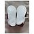 Scarpine Gucci mis.17 in pelle bianca con strisce Web Bianco Rosso Verde - vista 8