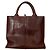 Autre Marque Genten Tosca Leder Tragetasche Braun - Ansicht 2