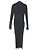Autre Marque Robe longue Khy by Kylie Jenner Noir - vue 2