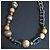 Collana con perline in legno Marni Marrone - vista 2
