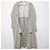 Autre Marque Abrigo de lino Mature Framework Beige - vista 5