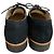 Autre Marque Wingtip Wildleder-Schuhe MARGARET HOWELL idea Schwarz - Ansicht 3