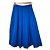 Autre Marque Falda con pliegues Tuck Volume Maglie le cassetto Azul