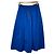 Autre Marque Falda con pliegues Tuck Volume Maglie le cassetto Azul - vista 2