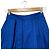 Autre Marque Falda con pliegues Tuck Volume Maglie le cassetto Azul - vista 3