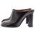 Mule Alaïa in pelle nera Nero - vista 2