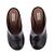Mule Alaïa in pelle nera Nero - vista 4