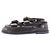 Chanel Sandali Dad in pelle nera Nero - vista 2