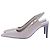Hermès Lover 80 Pumps Grau Leder Größe 37 - Ansicht 2