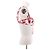 Autre Marque Top de bikini blanco con estampado floral Roja - vista 3