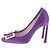 Roger Vivier Décolleté Trompette viola Porpora - vista 2