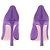 Roger Vivier Décolleté Trompette viola Porpora - vista 7
