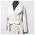 Autre Marque abahouse mavie Wildleder-Trenchcoat Beige - Ansicht 4