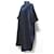 Autre Marque Honnete Samtkleid Blau - Ansicht 3