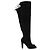 Stuart Weitzman Botas altas HIGHLAND en ante negro - vista 6