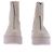 The row Botines de cuero "Zipped Boots" Blanco - vista 4