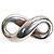 Tiffany & Co Pendente Infinity in argento sterling