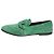 Hermès Mocassini in scamosciato verde - taglia EU 36.5