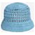 Prada Blauer Häkel-Bucket-Hat - Größe S - Ansicht 2