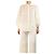Zimmermann Blusa blanca de mangas abullonadas con bordado - talla UK 8 Blanco