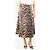 Ganni Falda midi con estampado de leopardo marrón - talla UK 10 Castaño - vista 3
