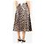 Ganni Falda midi con estampado de leopardo marrón - talla UK 10 Castaño - vista 4