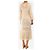 Autre Marque Vestido maxi de ganchillo blanco - talla M - vista 2