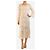 Autre Marque Vestido maxi de ganchillo blanco - talla M - vista 3