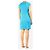 Pleats Please Vestido plisado sin mangas azul - talla S - vista 2