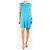 Pleats Please Vestido plisado sin mangas azul - talla S - vista 3